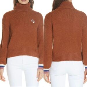 Ted Baker Moleia Mohair Blend Turtleneck Sweater - 0